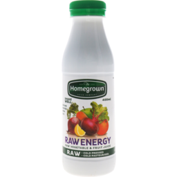 Photo of The Homegrown Juice Company Raw Energy