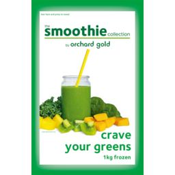 Photo of Orchard Gold The Smoothie Collection Frozen Fruit And Vegetables Crave Your Greens