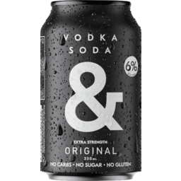 Photo of Ampersand Vodka & Soda 6% Can