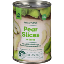 Photo of Select Pear Slices In Juice