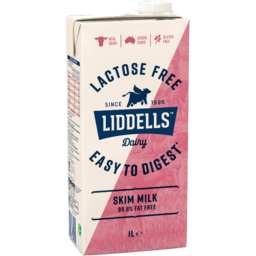Photo of Liddells Lactose Free Skim Milk UHT