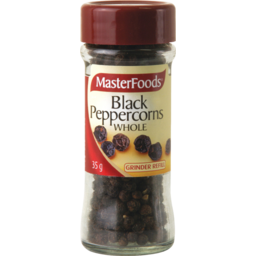 Photo of Masterfoods Black Peppercorns Whole Grinder Refill