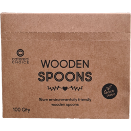 Photo of C/Choice Wooden Spoons 100pk