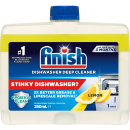 Photo of Finish Lemon Dishwasher Deep Cleaner