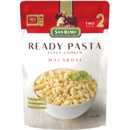 Photo of San Remo Ready Pasta Fully Cooked Macaroni 250g 250g
