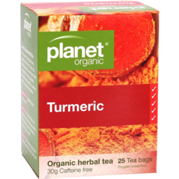 Photo of Planet Organic Tumeric Tea 25's