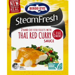 Photo of Birds Eye Steam Fresh Fish Fillets With Thai Red Curry Sauce