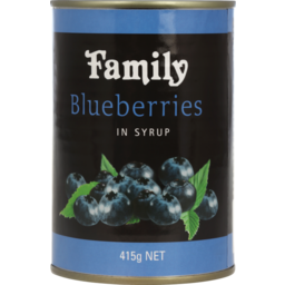Photo of Family Blueberries In Syrup