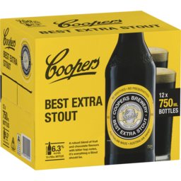 Photo of Coopers Best Extra Stout Tallie 12 Pack