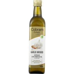 Photo of Cobram Estate Infused Garlic Extra Virgin Olive Oil 500ml
