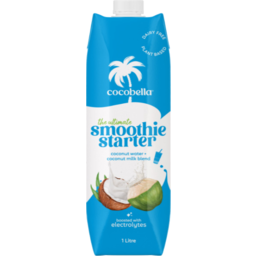 Photo of Cocobella The Ultimate Smoothie Starter Coconut Water + Coconut Milk Blend 1lt