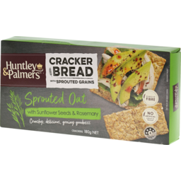 Photo of Huntley & Palmers Cracker Bread Sprouted Oat 180g