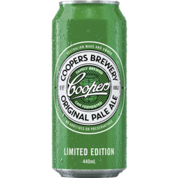 Photo of Coopers Original Pale Ale Limited Edition 440ml 440ml