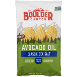Photo of Boulder Avo Oilsea Salt Chips 148g