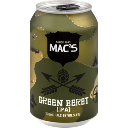 Photo of Mac’S Green Beret Beer India Pale Ale Can