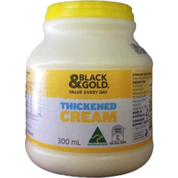 Photo of Black & Gold Thickened Cream 300ml