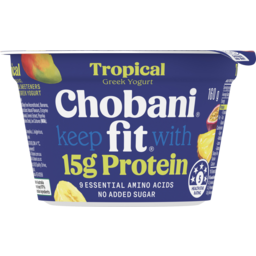 Photo of Chobani Fit Tropical Greek Yogurt 160g