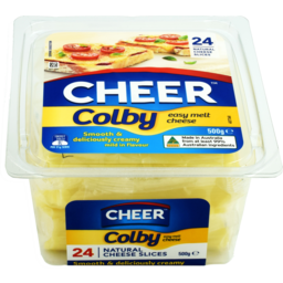 Photo of CHEER CHEESE COLBY SLICED