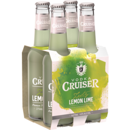 Photo of Vodka Cruiser Zesty Lemon Lime Stubbies 