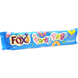 Photo of Fox's Party Rings 125gm