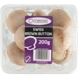 Photo of Mercer Mushrooms Swiss Brown Button