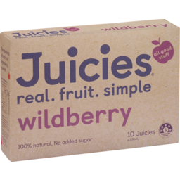 Photo of Juicies Wildberry Fruit Juice Ice Blocks 10 Pack 