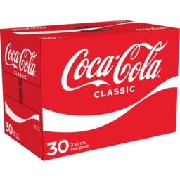 Photo of Coca Cola Classic Cans 330ml 30 Pack