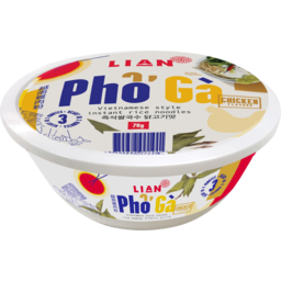 Photo of Tasman Lian Pho Ga Chicken Flavour Vietnamese Style Instant Rice Noodles Bowl