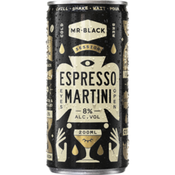 Photo of Mr Black Espresso Martini Rtd 8% Abv