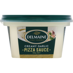 Photo of Delmaine Sauce Pizza Creamy Garlic