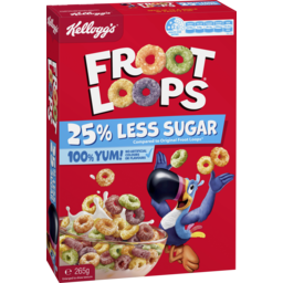 Photo of Kellogg's Froot Loops 25% Less Sugar 265g 265g
