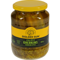 Photo of Golden Sun Gherkins Long Sliced Canadian Style