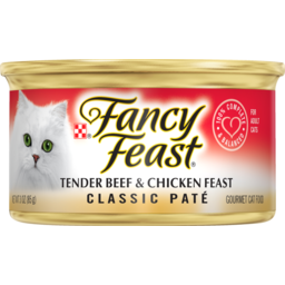 Photo of Purina Fancy Feast Classic Petcare Beef Chicken 85g