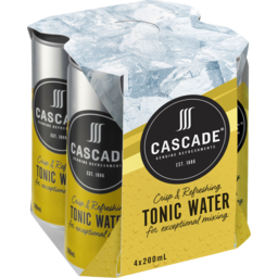 Photo of Cascade Tonic Water Cans