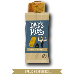 Photo of Dad's Pies Garlic & Cheese Sausage Roll 120g