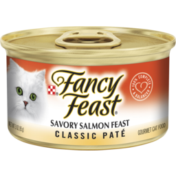Photo of Fancy Feast Cat Food Savory Salmon Feast 85g