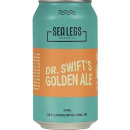 Photo of Sea Legs Dr Swift's Golden Ale Cans 