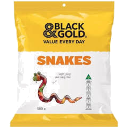 Photo of Black & Gold Snakes