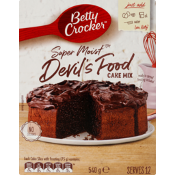 Photo of Betty Crocker Devil's Food Cake Mix 540g 540g