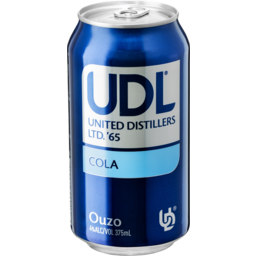 Photo of UDL Ouzo & Cola Cans