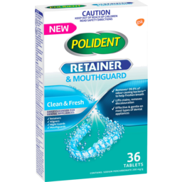 Photo of Polident Clean & Fresh Retainer & Mouthguard Cleanser Tablets 36 Pack