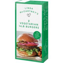Photo of Linda McCartney's Quarter Pound Frozen Vegetarian Burgers