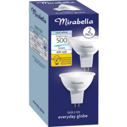 Photo of Mirabella LED GU5.3 Cool White 2pk