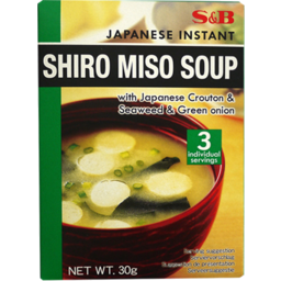 Photo of S&B Soup Miso Shiro 30g