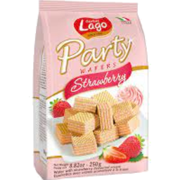 Photo of Party Wafers Strawberry 250g