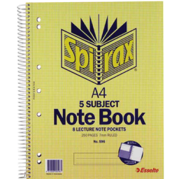 Photo of Spiral Notebook A4 5 Subject