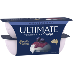 Photo of Ultimate By Danone Blueberry Greek Yoghurt