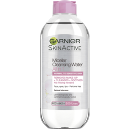Photo of Garnier Skinactive Micellar Cleansing Water For All Skin Types 400ml