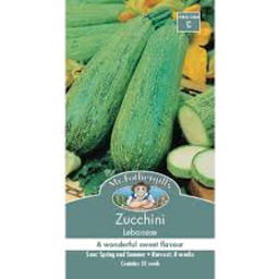 Photo of Seed Zucchini Lebanese C