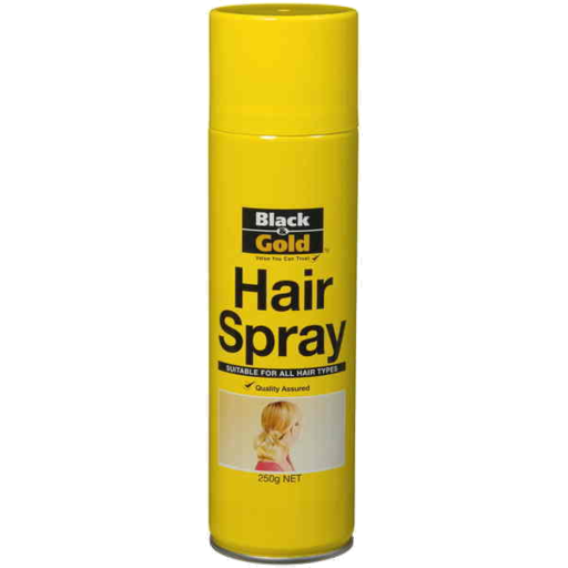 Marks Supa Iga - Black & Gold Hair Spray 250Gm